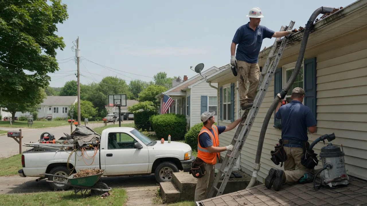 Gutter Installation in South Fork, PA near me